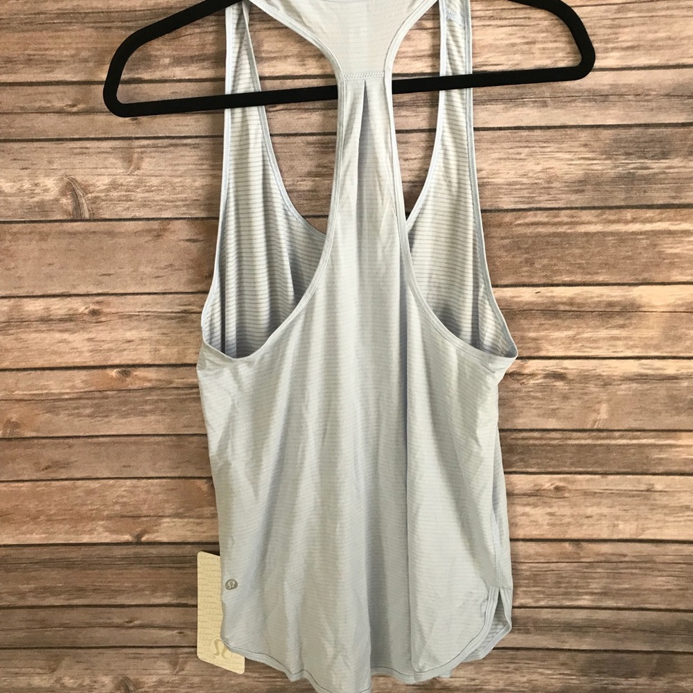 NWT HCHA AQUA BLUE LULULEMON 105 SINGLET TANK TOP - Picture 4 of 6